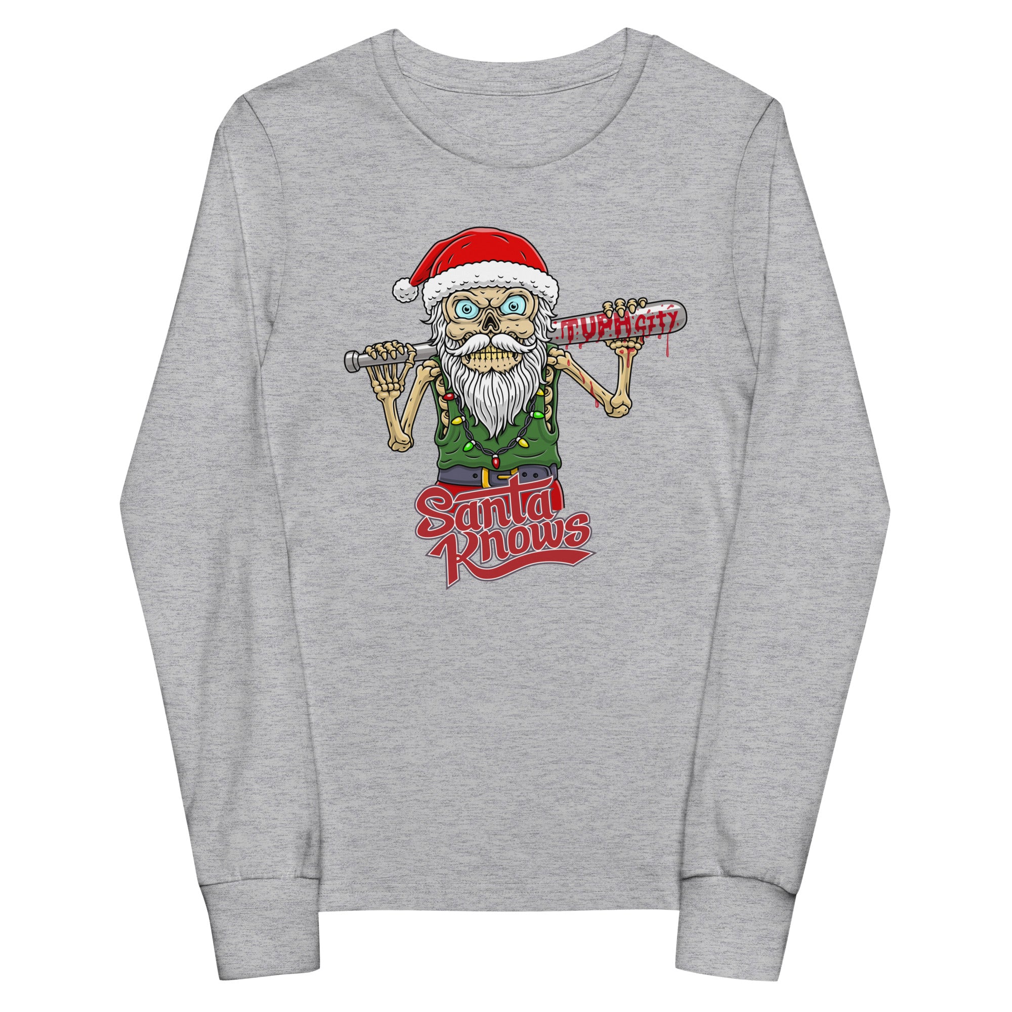 Tuph City Christmas Youth long sleeve tee