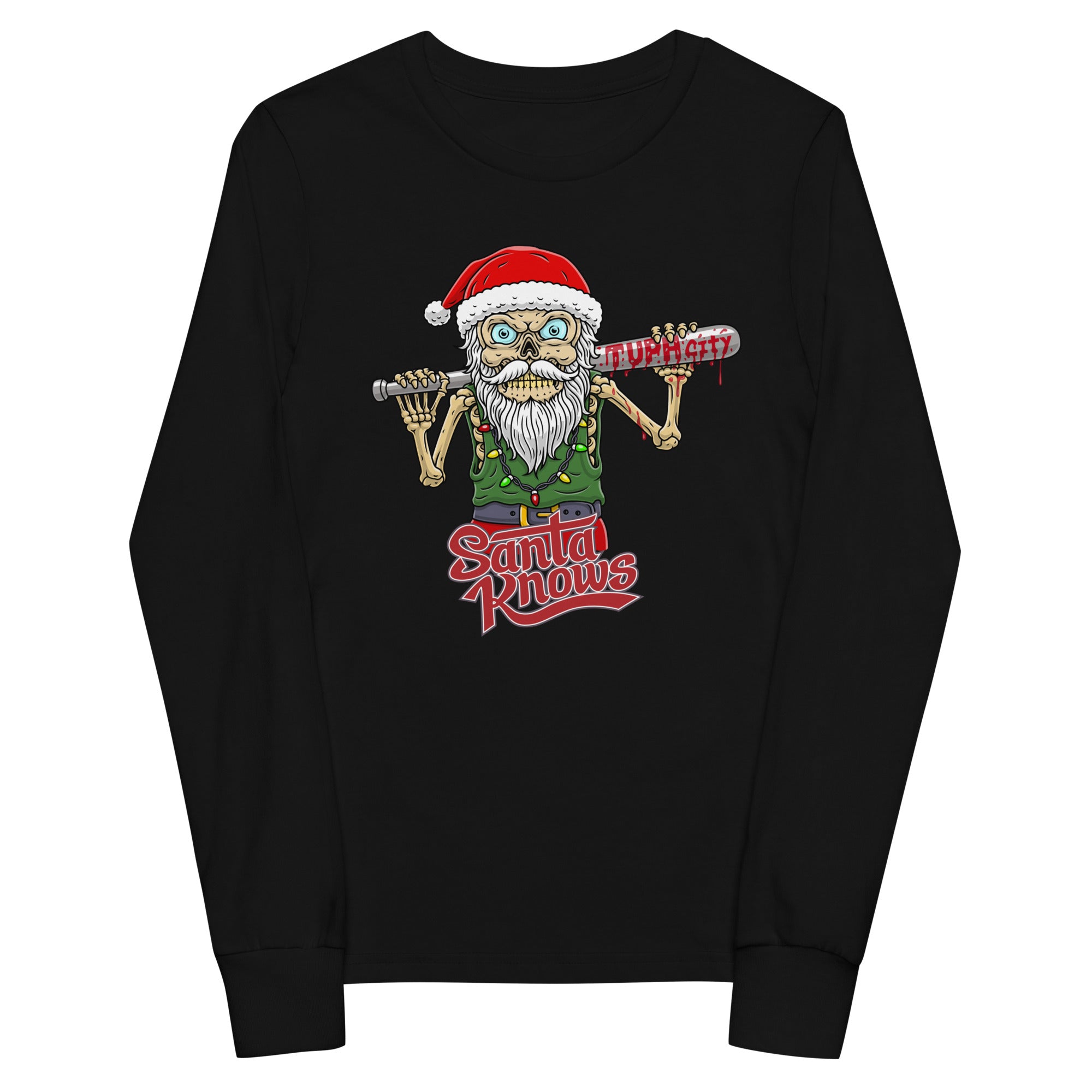 Tuph City Christmas Youth long sleeve tee