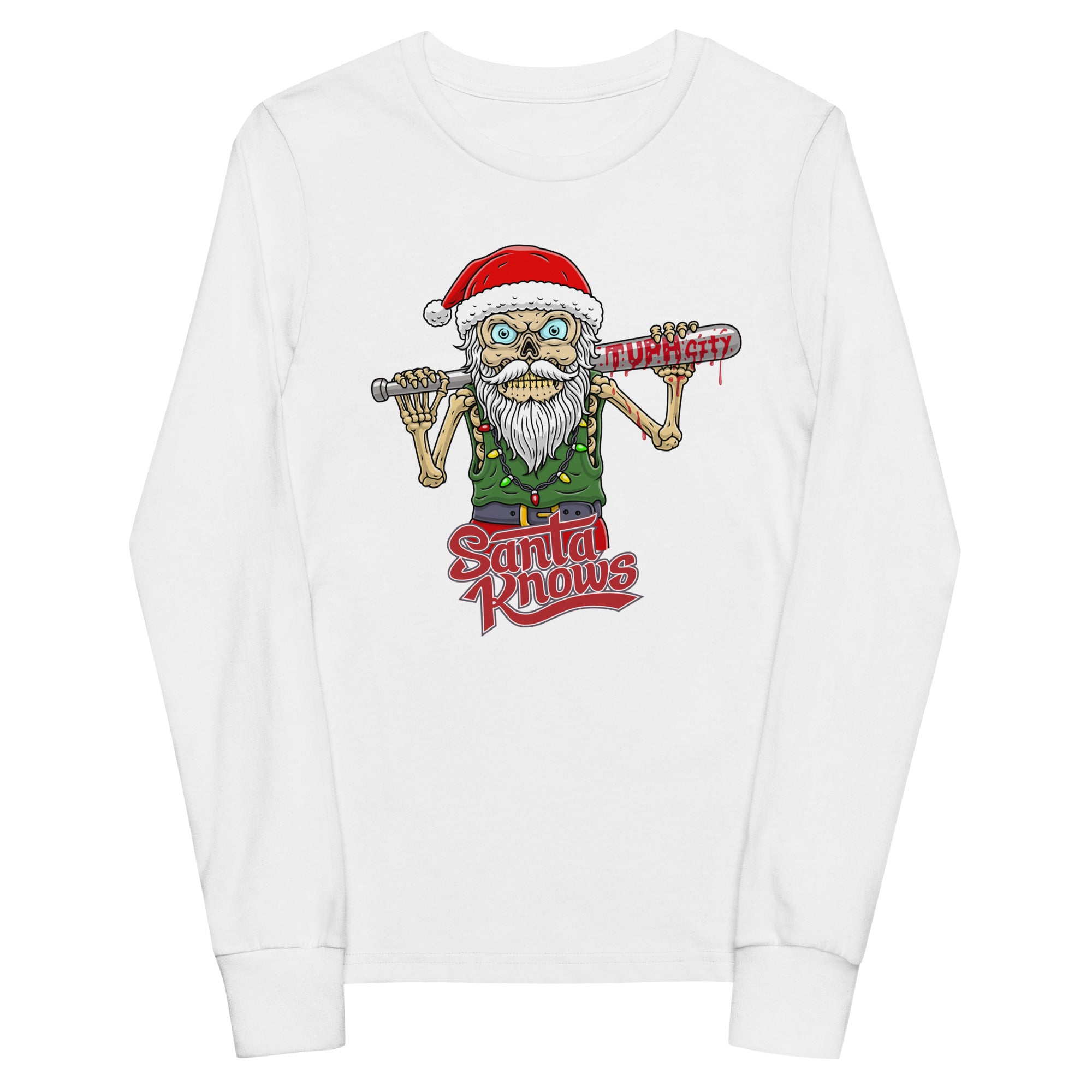 Tuph City Christmas Youth long sleeve tee